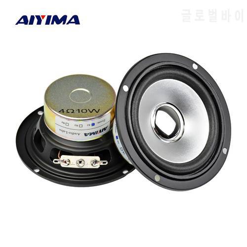 AIYIMA 2Pcs 3 Inch Audio Portable Speakers Full Range 10W 4Ohm Altavoz Portatil Speaker DIY HIFI Loudspeaker Stereo Home Theater