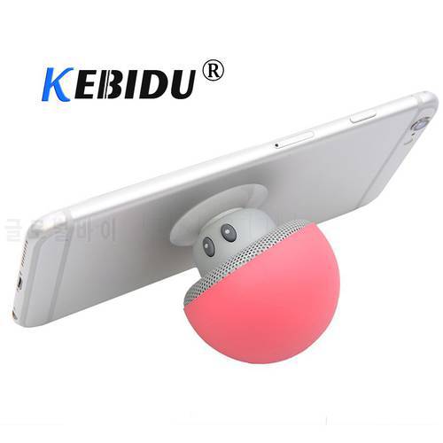 kebidu Wireless Bluetooth Mushroom Speaker Hands Free Sucker Cup Audio Receiver Music Stereo Subwoofer USB For phone PC laptop
