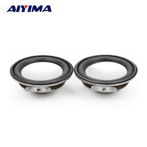 AIYIMA 2Pcs 45MM Audio Portable Speaker 1.75Inch 4 Ohm 3W Full Range Speakers Neodymium Magnetic DIY Stereo Box Accessories