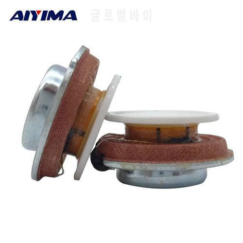 AIYIMA 2Pcs 27MM Audio Portable Vibration Speakers Resonance Speaker 2W 4ohm DIY HiFi Full Range Speaker Stereo loudspeaker