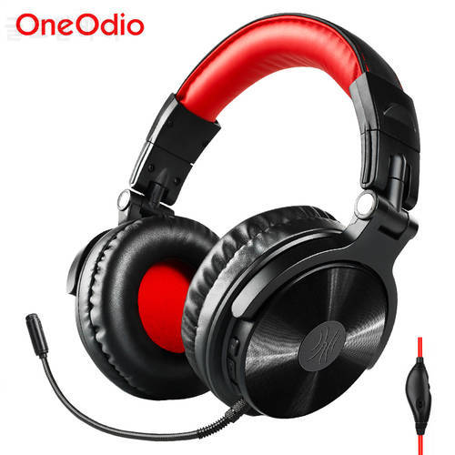 Oneodio 110h Wireless Bluetooth 5.2 Headset + Wired Gaming Headphones 2 in 1 With Microphone For PC PS4 Call Center Office Skype