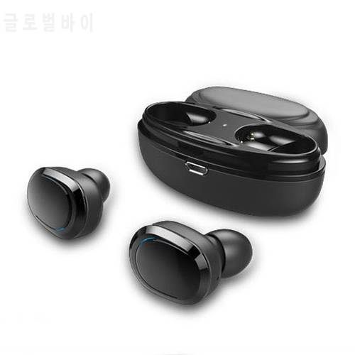 NVAHVA TWS Bluetooth Earphones Double Stereo Wireless Earbuds Bass Bluetooth V5.0 Headset Handsfree For Phones PC Pad TV Car Pad
