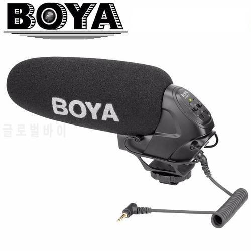 BOYA BY-BM3031 Microphone Supercardioid Condenser Interview Capacitive Mic Camera Video Mic for Canon Nikon Sony DSLR Camcorder