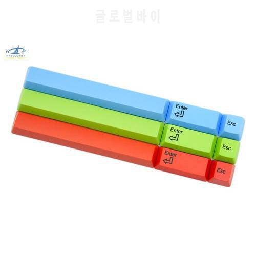 For LEOPOLD Realforce HHKB Capacitive Keyboard ESC Enter Spacebar PBT Keycaps Blue Green Red Color Key Cap