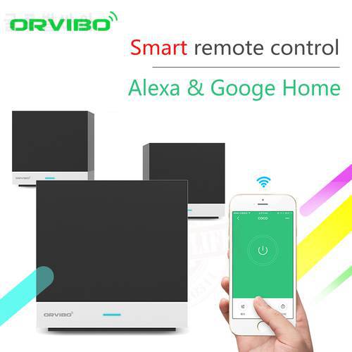 Alexa & Google Home Orvibo XiaoFang Smart Home Automation MagicCube WiFi IR Remote control by iOS Android