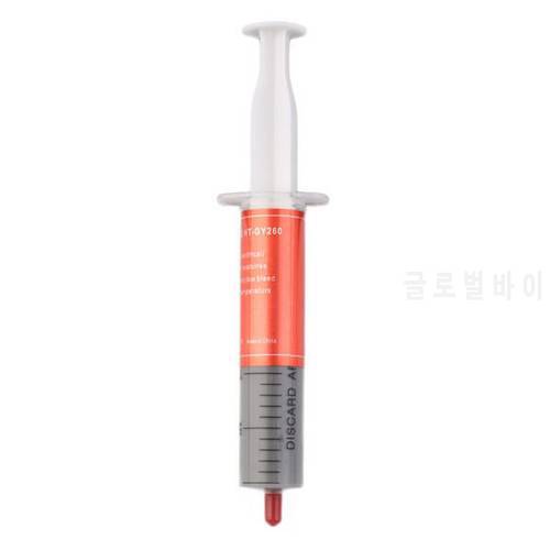 New 30g Syringe Thermal Grease gray CPU Chip Heatsink Paste Conductive Compound ABS Material Wholesale