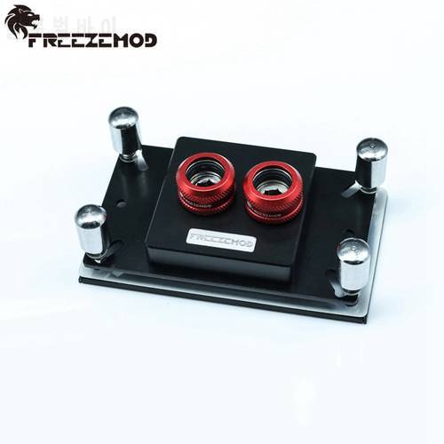 FREEZEMOD computer system PC water cpu cooler block liquid block cooling micro channel for AMD AM3 AM4 platform. AMD-POOC