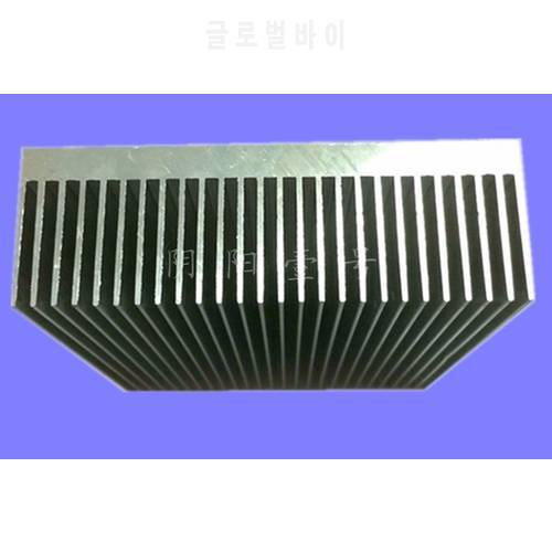 2pcs 80*80*26.8MM Heatsink High power radiator Power amplifier Aluminum Heat sink / AIO radiator / server heatsink block