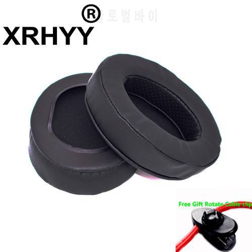 XRHYY Black Replacement Ear Pad Earpads Cushion Earpad Foam For ATH M50 M50x and Brainwavz HM5 and many other oval headphones