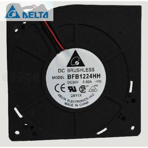 blower fan for delta BFB1224HH 12032 24V 0.80A centrifugal Excellent fan 120*120*32mm Blower Server inverter pc case cooling fan