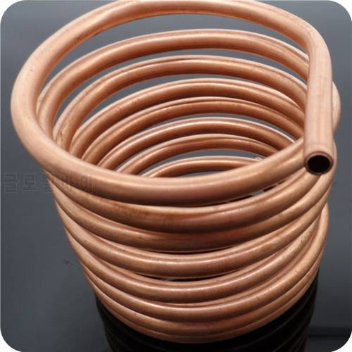 1M OD2 4 6 8 10 12mm Pure Copper Water Cooling Tube Laptop Water Cooling Copper Hose