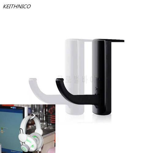 1PC Headset Stand Holder Rack Universal Headphone Hanger Stand Hook Wall Hook PC Monitor Display Stand