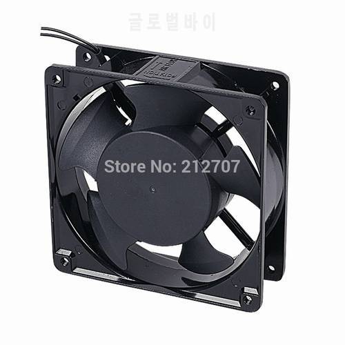 1pcs 12038 220v 240v 12cm 2wires 120mm x 38mm AC Cooling Fan Axial Industry Fan