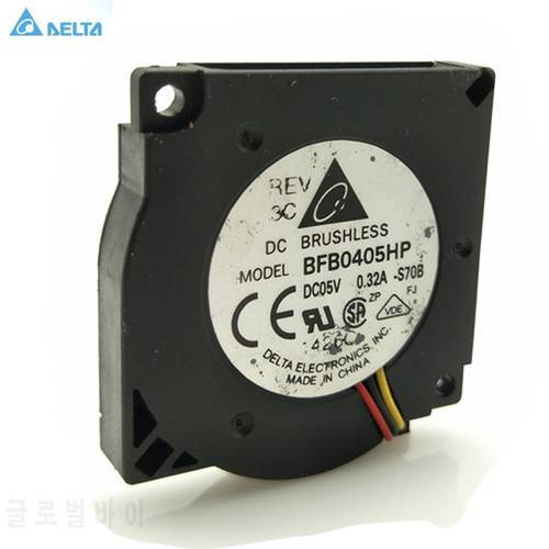 for delta BFB0405HP 3507 35mm 3.5cm DC 5V 0.37A turbo centrifugal fan blower 5V 0.32A double ball