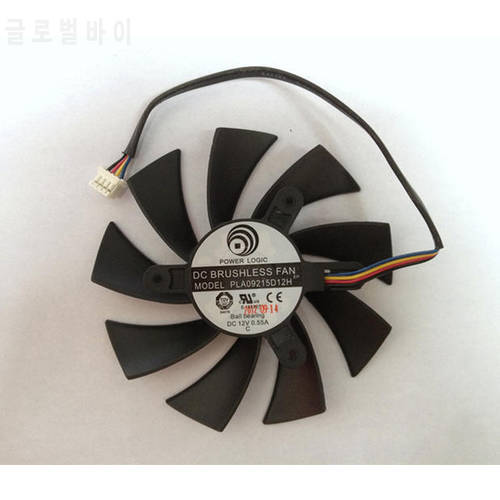 PowerColor PCS + HD 7870 HD7870 graphics card cooling fan FAN PLA09215D12H