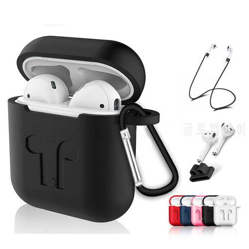 Soft Silicone Case For Airpods For Air Pods Shockproof Earphone Protective Cover for airpods pro 1 2 Case Headset Accessories