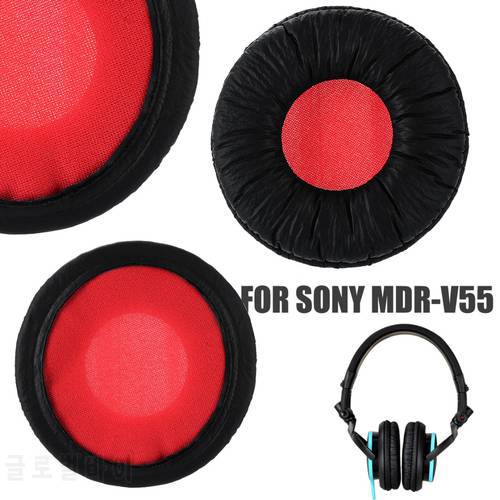 Onsale 2pcs Durable Replacement Ear Pads High Elasticity Ear Cushions Covers for Sony MDR-V55 Headphones Mayitr