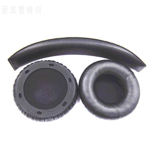 Replacement Pillow Ear Pads Headband Earpads Foam Cushions Cover Cups Repair Parts for Sol Republic Tracks HD V10 V8 Headphones