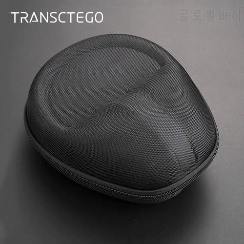 Hard Earphone Case Headphone Carrying Case Portable Wired Bluetooth Headset Earbud Travel Bag Carrying Pouch for Accessories