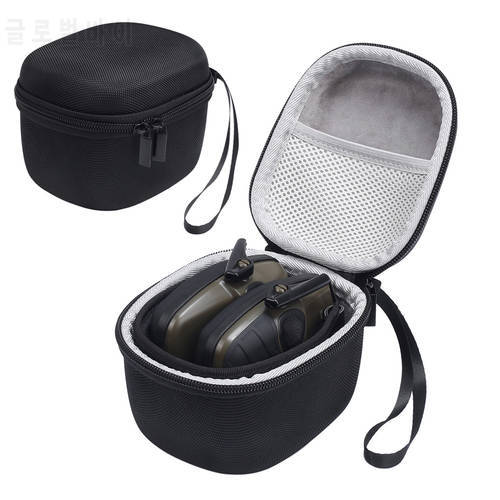2018 New Cycling Accessory Carrying Hard Box Cover Pouch Case for Howard Leight Impact Sport OD Electric Earmuff -Fit for Cables