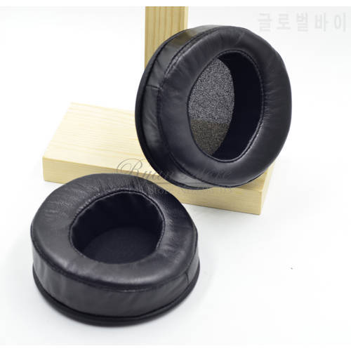Replacement Angle Genuine Leather cushion ear pads for Hifiman HE Series Headphones
