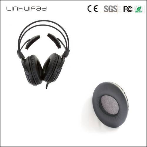 Linhuipadpad 1 pairs Protein leather Replacement Cushion Ear Pads For Audio Technica ATH A500 A500X A700 A900 A950LP headset
