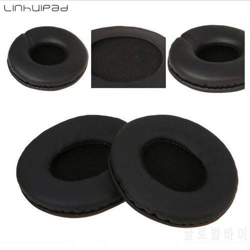 Linhuipad 10pcs 90mm Ear Cushions Replacement Leather Ear Pads Cushions For Sony MDR V700DJ JBL Synchros S700 MOTO S805 ATH-T2