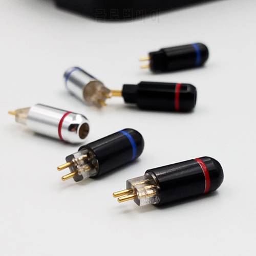 1 pair Metal 3.5mm mmcx pin plug 0.78mm W4r UM3X ue11 ue18 diy upgrade for diy earphone headset