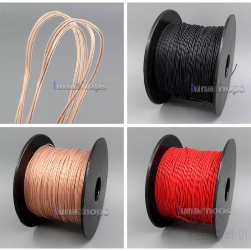 10m Pure 7N OCC Signal TPE Skin Earphone DIY Cable Wire 7*0.1 Dia:0.82mm LN005312