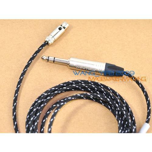 2.5M Upgrade Hifi Headphone Cable Wire For AKG Q701 K702 K271 K272 K240 MKII K242 K271s K240s K267 k141 k171 Neutrik 6.3mm Plug