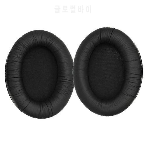 Wholesale New Ear Pads Sponge Leather Materials Replacement Earpads For Sennheiser HD 201 HD180 Headset Black Color Dropshipping