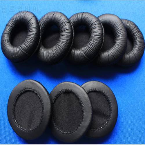 Linhuipad 100 pack of 6cm Soft Foam Replacement Ear Pads Soft Sponge Durable Cushions 60mm Leatherette Earpads for H8020 Headset