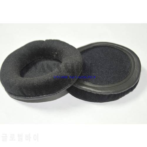 black 72mm 7.2cm 72 mm Velour round ear pads earpad earpads cushion cover replacement pad foam for headphones headset