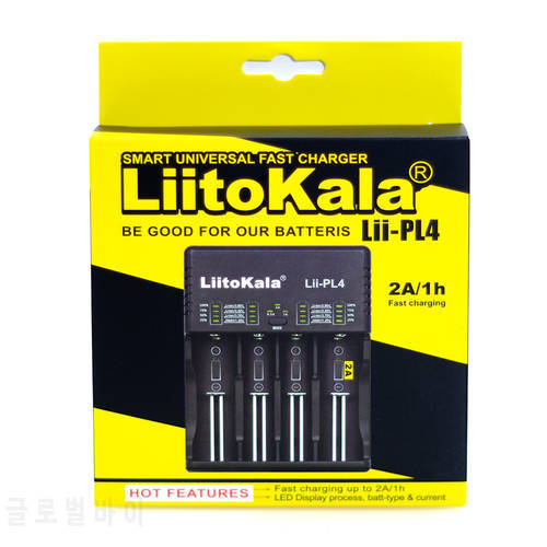 Liitokala Lii-PD4 LCD Lii-PL4 3.7V 18650 18350 18500 21700 20700B 20700 14500 26650 1.2V AA AAA NiMH Lithium-Battery Charger