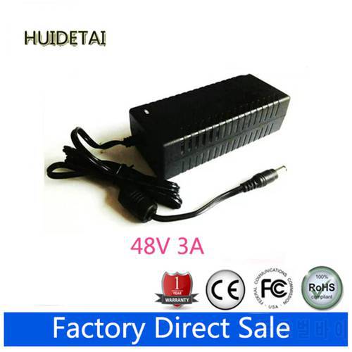 48V 3A 144W 5.5*2.1mm AC DC Power Supply Adapter Charger For POE Free Shipping