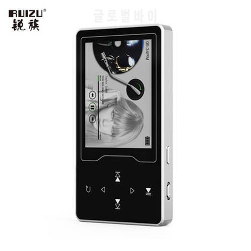 original Touch Scre MP3 Player with 8GB storage and 2.4 Inch Screen Metal case, Original RUIZU D08 PK RUIZU X02