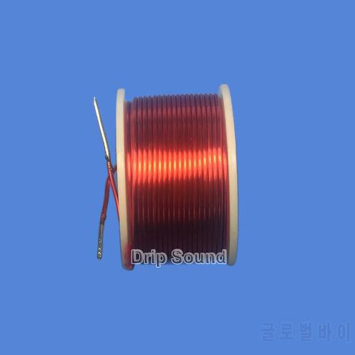1pcs 1.2mm 2.3mH-5.0mH Audio Amplifier Speaker Crossover Inductor 4N Oxygen-Free Copper Wire Coil Red