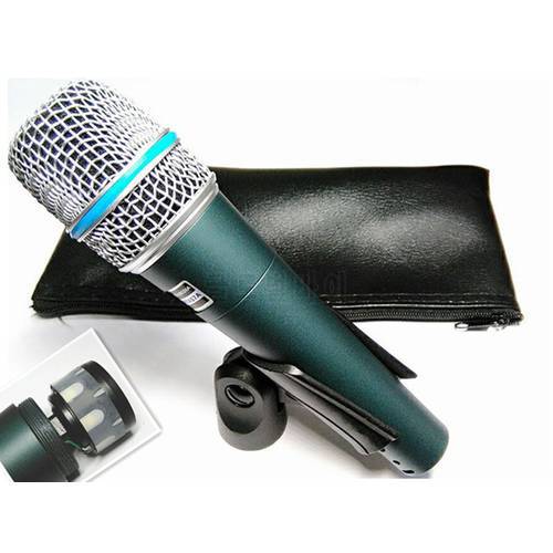 Top Quality Version BETA57 Professional BETA57A Karaoke Handheld Dynamic Wired Microphone Beta 57A 57 A Mic