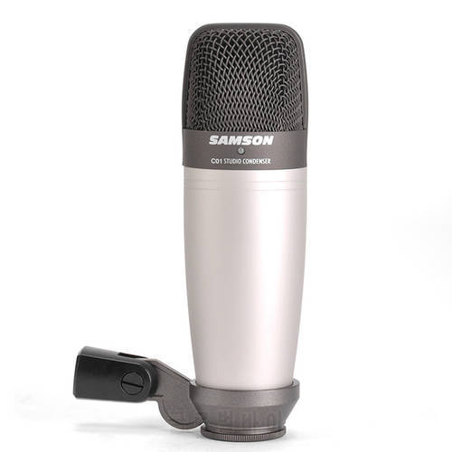 Original SAMSON C01 Condenser Microphone for recording vocals, acoustic instruments and for use as and overhead drum mic