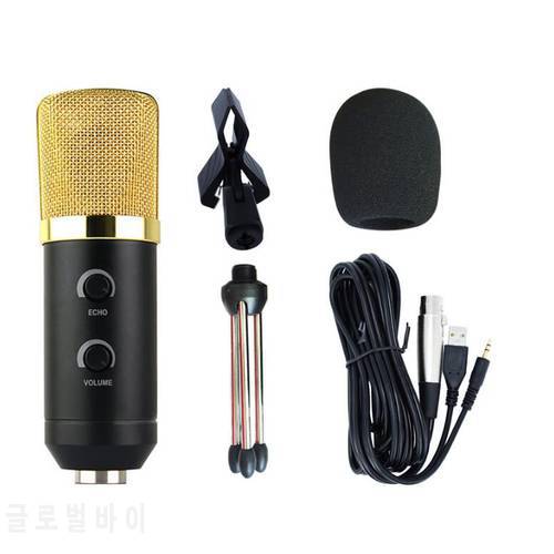 MK - F100TL Professional USB Microphone Condenser Desktop Computer Microphone with stand free shipping
