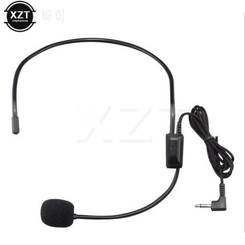 Portable 3.5MM Wired Microphone Headset Studio Conference Guide Speech Speaker Stand Headphone For Voice Amplifier GDeal