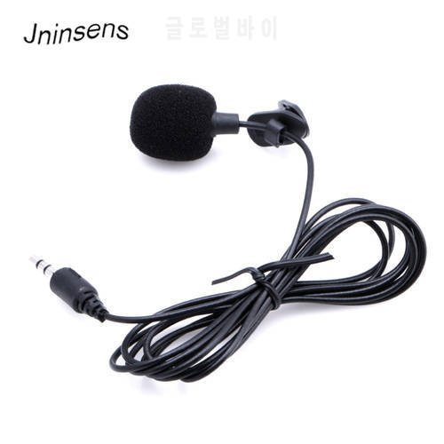 2 Pcs/lot Mini 3.5mm Hands Free Clip on Mini Mic Microphone for PC Notebook Laptop Wholesale