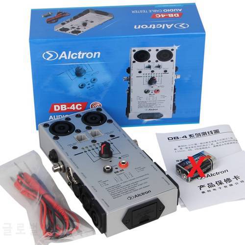 Free shipping Alctron DB-4C TRS XLR RCA 1/4