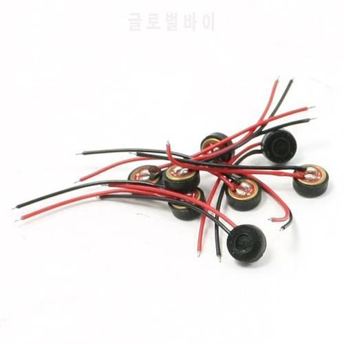 Brand New 10pcs Electret Condenser MIC 4mm x 2mm for PC Phone MP3 MP4