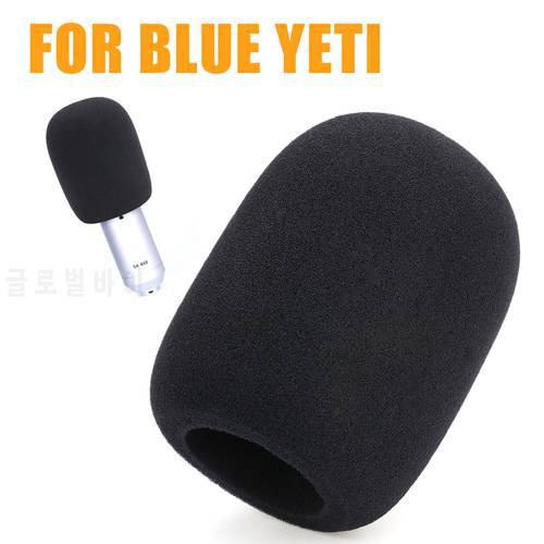 Mayitr 1pc Windscreen Microphone Windshield Sponge Mic Ball Shape Foam Cover for Blue Yeti Condenser Microphone