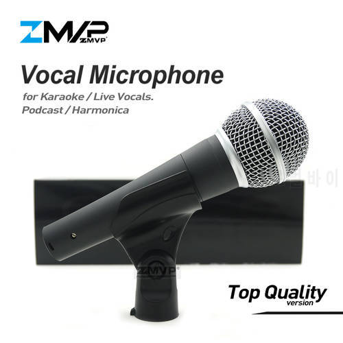 Top Quality SM58LC Professional Dynamic Wired Microphone SM58 Mic Mike with Real Transformer For Performance Live Vocals Karaoke