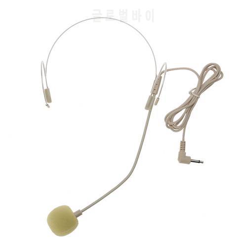 Skin Color Headset Invisible Microphone Wireless Microphone for stage Loudspeakers amplifier TV interview Teaching guide speech