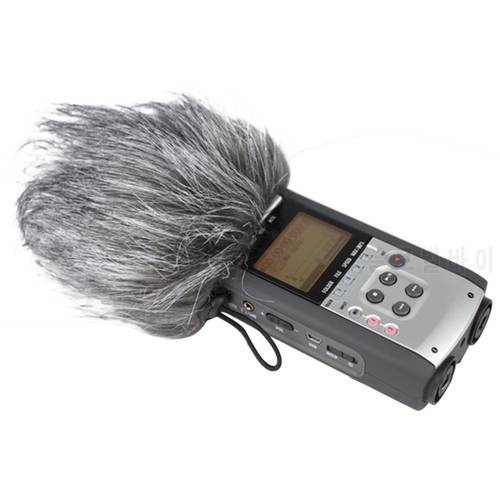 Besegad Artificial Fur Recorder Windscreen Windshield Wind Muff for Zoom H1 H2N H4N H 1 2N 4N Q3 Q3HD Q 3 3Hd Sony D50 D 50