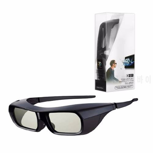 Rechargeable 3D Active Glasses for Sony TDG BR250B BRAVIA HX800 HX909 TV 2010-2012 Active sutter 3D glasses TDG-BR250/B