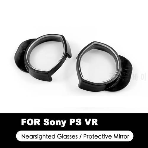 Custom Myopia Glasses For Sony PSVR,Nearsighted Glasses,Flat lenses protects the lens For Sony Ps4 PS VR Virtual Reality Headset